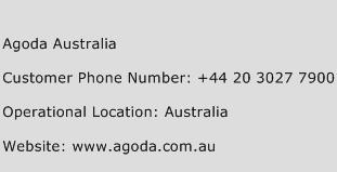 Agoda Australia Phone Number Customer Service