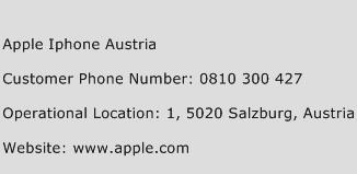 Apple Iphone Austria Phone Number Customer Service