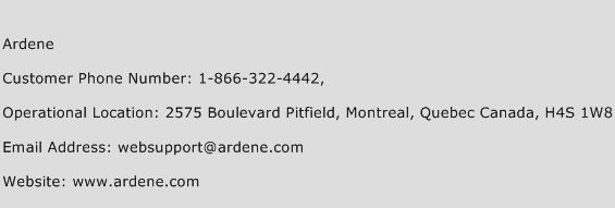 Ardene Phone Number Customer Service