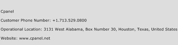 Cpanel Phone Number Customer Service