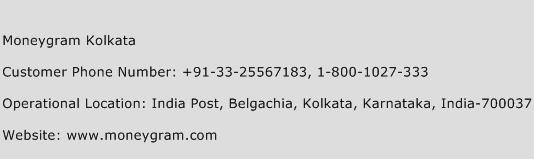 Moneygram Kolkata Phone Number Customer Service