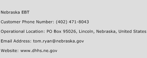 Nebraska EBT Phone Number Customer Service