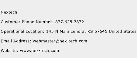Nextech Phone Number Customer Service
