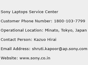 Sony Laptops Service Center Phone Number Customer Service