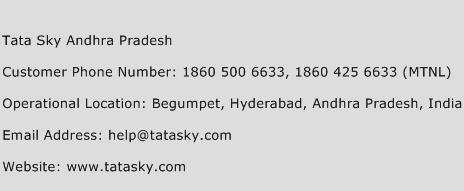 Tata Sky Andhra Pradesh Phone Number Customer Service