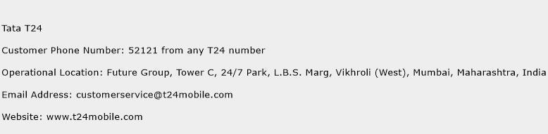 Tata T24 Phone Number Customer Service