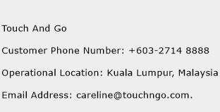 Touch And Go Phone Number Customer Service