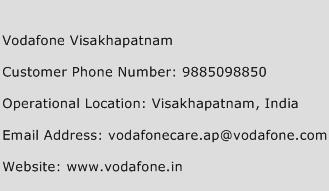 Vodafone Visakhapatnam Phone Number Customer Service