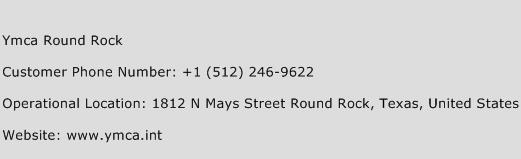 Ymca Round Rock Phone Number Customer Service