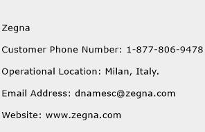 Zegna Phone Number Customer Service